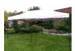 Zahradní párty stan DELUXE, boční stěny, bílý, 3 x 6 m