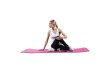 Gorilla Sports Podložka na jógu, 190 x 60 cm, růžová