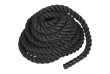 Gorilla Sports Nylonové lano 15 m, černé, 18 kg