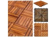 STILISTA Dřevěné dlaždice, mozaika 4 x 6, akát, 3 m²