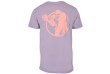 Gorilla Sports Sportovní tričko, fialová/korálová, 2XL