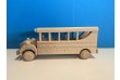 Dřevěný autobus, 30 x 10 x 12 cm