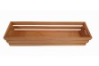 Dřevěný obal na truhlíky, borovice, 59 x 16 x 12,5 cm