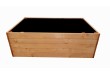 Dřevěný vyvýšený záhon COMFORT, smrk, 125 x 78 x 41 cm